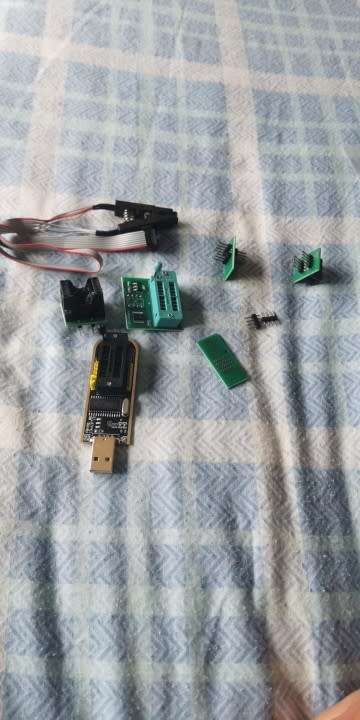 USB Bios Programmer full Kit