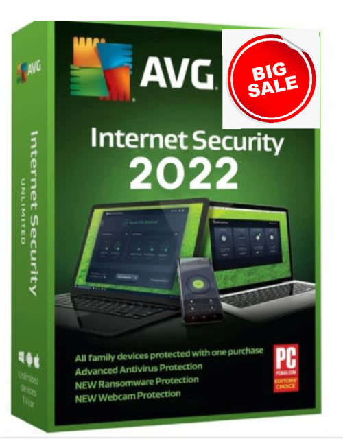 AVG Internet Security 1 User 3 Years AVG Key GLOBAL