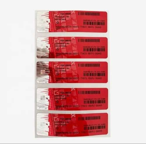 Windows 10/11 Pro/Home Oem:License Sticker
