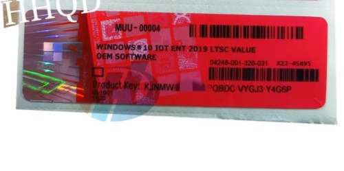 Windows 10/11 Pro/Home Oem:License Sticker