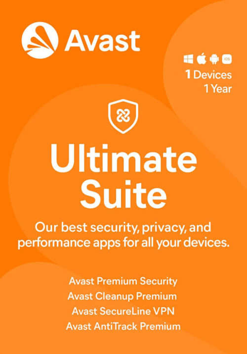 Avast Ultimate 1 device 1 year key