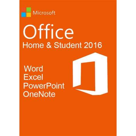 Microsoft Office 2016 Home & Student
