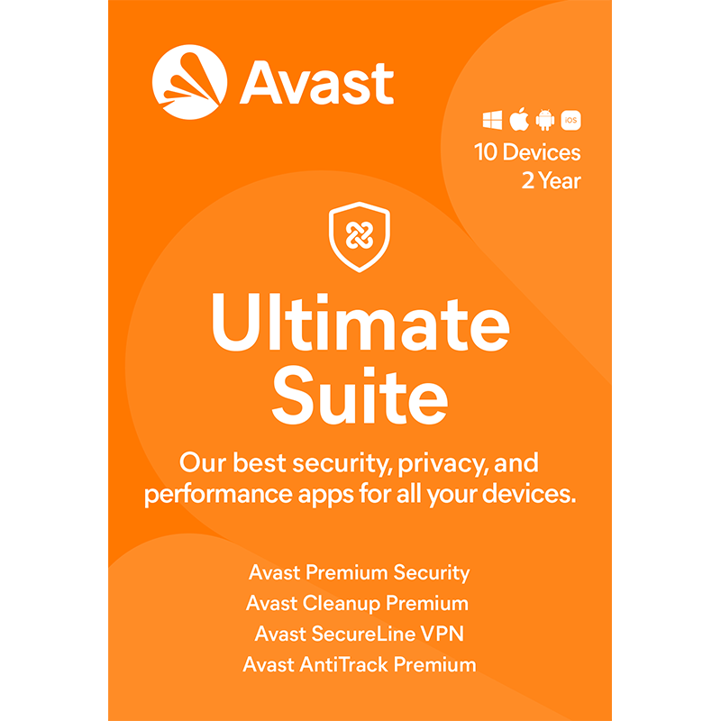Avast Ultimate 10 Devices 2 Years key