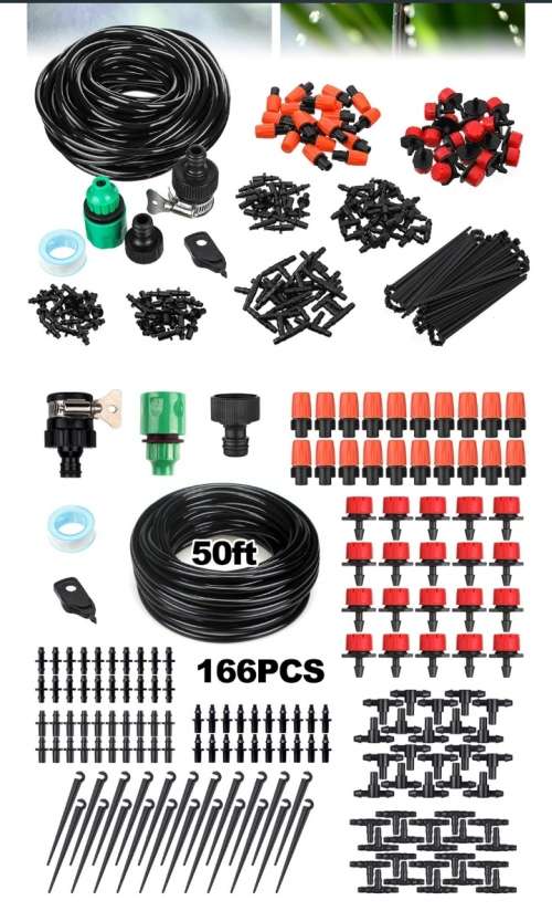 Drip Irrigation Kit 165pcs