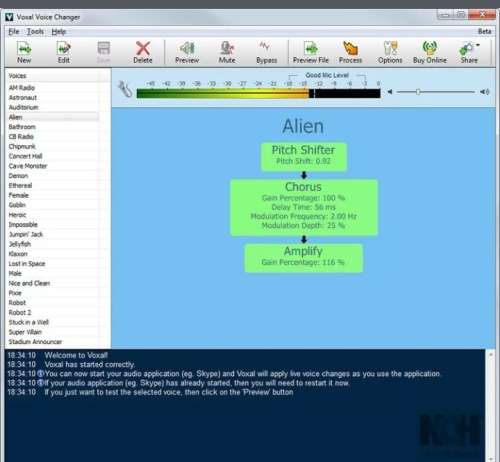 Voice Changer Software for PC/Key + downloadlink