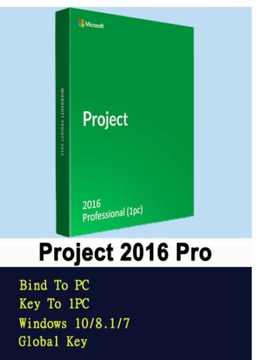 Microsoft Project Professional 2016 |1PC