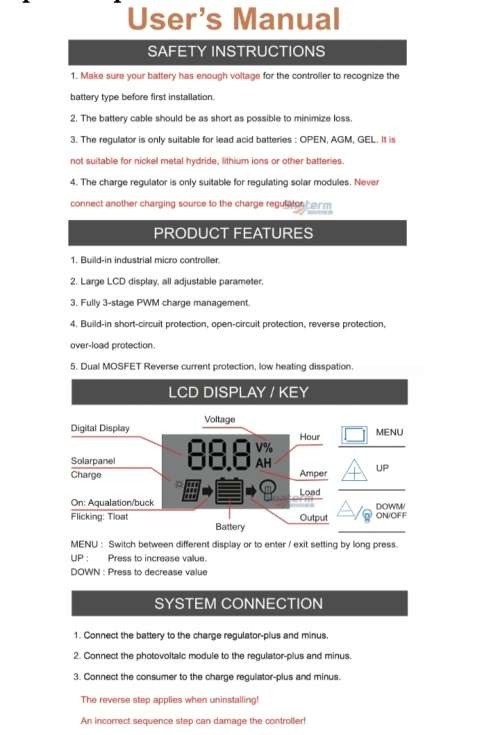30A Regulator 12/24V