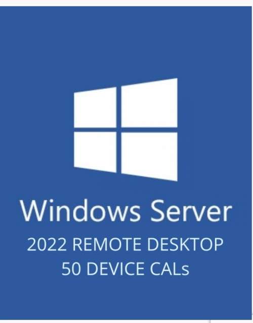 Windows Server 2022 Remote Desktop Services/RDS 50 Device CALs