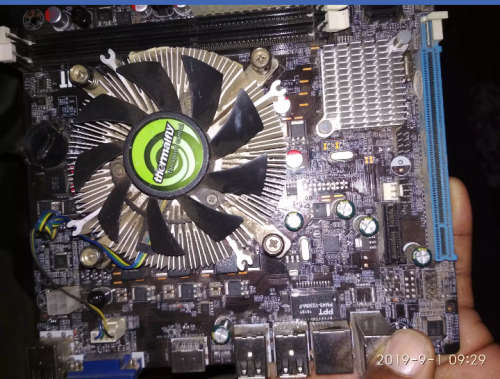 i3 motherboard mini TX with Processor + 2gb Ram ddr3