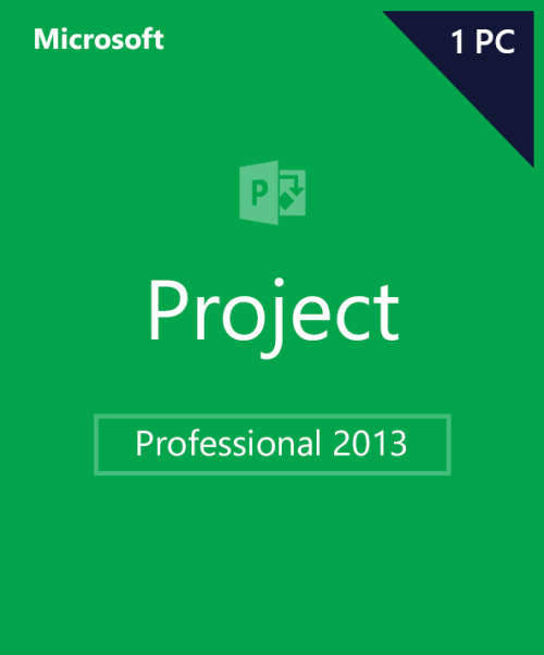 Microsoft Project 2013 Professional License