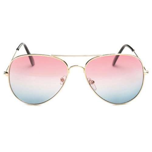 **STUNNING AVIATOR GRADUAL COLOUR LENSE IN METAL FRAMES**