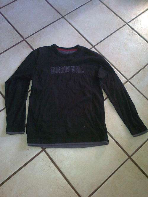 Mr Price men's top black size S