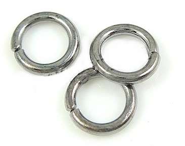 Iron Jump Rings 7x1.2mm **200 Rings per Pack**