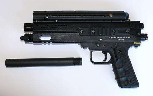 Duel piece pistol ZEUS G2 Elite + extras + free shipping + extra barrel + side rail