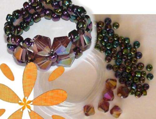 DIY Jewellery Kit - Bycone Crystal Flower Ring Kit