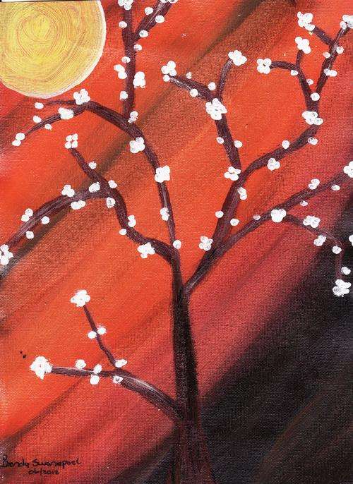 ACRYLIC ON CANVAS  290x200mm.