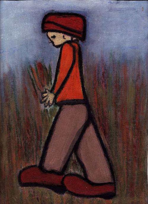 ACRYLIC ON CANVAS 22.9X30.5CM