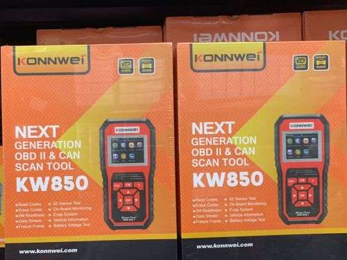Konnwei KW850 OBDII&CAN Diagnostic Scan Tool | Fault Codes Read/Clear