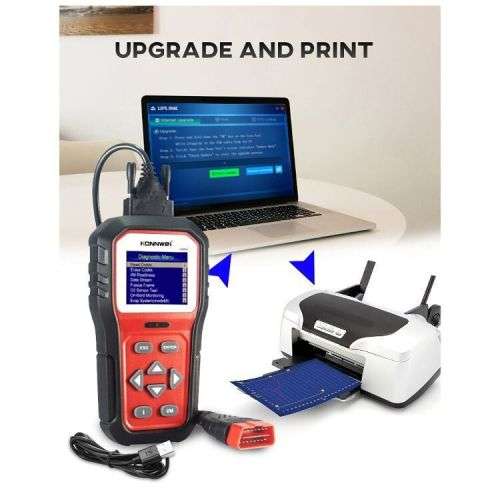 Konnwei Advanced Car Diagnostic Scanner KW860 OBD2 Scanner Tool Car Engine Code Reader