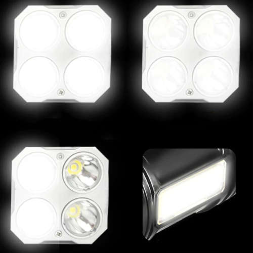 Torch 4 X LED Multi-Functional Torch Work Lights L-S09 [ USB Rechargeable ]