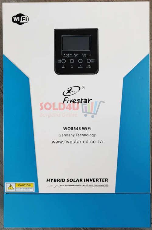 Hybrid Inverter 48V 8KVA 6500W 100A MPPT Inverter plus Wifi Fivestar
