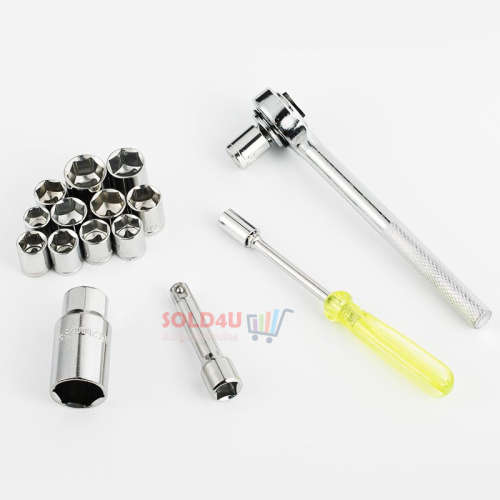 40 Piece Combination Tools Socket Wrench Set