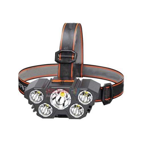 USB Rechargeable Headlight, 5 Led Super Bright High Lumens Led Headlamp, Waterproof Headlamp