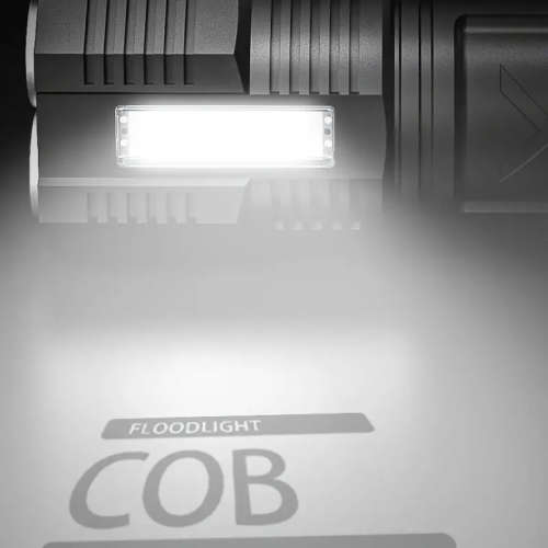 4 LED + 1 COB Multi-Functional Torch Work Lights [ USB Rechargeable ] Flashlight Hand Lamp