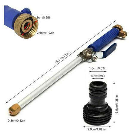 Power Washer Hose Nozzle Jet Pressure Washer - Garden Water Gun Sprayer