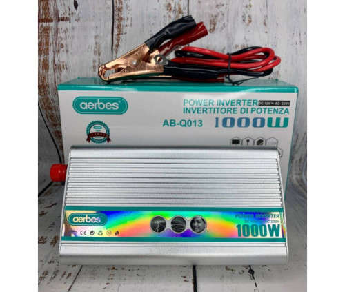1000 Watts 12v DC to 220v AC Inverter 1000W 12V Inverter [ for Gel  / Deep Cycle / Lithium Battery ]