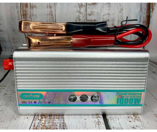 1000 Watts 12v DC to 220v AC Inverter 1000W 12V Inverter [ for Gel  / Deep Cycle / Lithium Battery ]