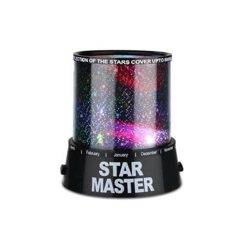 [Damaged outer box ] Star Master LED Night Light Galaxy & Stars - Multicolor LED Star Projector