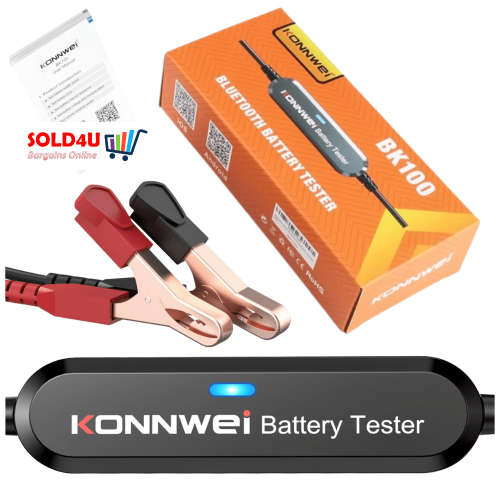 Car Battery Tester Konnwei BK100 Wireless BT 100-2000 CCA 6V 12V [ Bluetooth ]