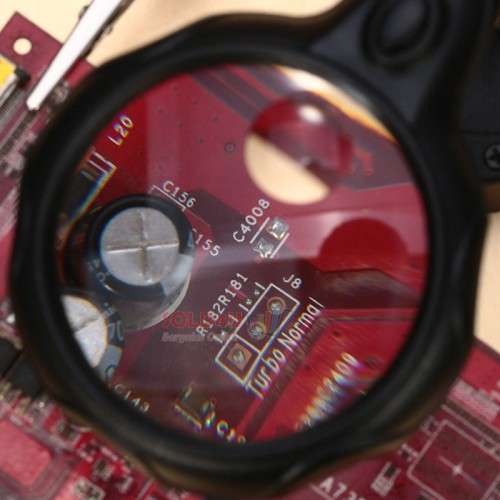 Helping Hands with Soldering Iron Stand plus Magnifier and LED light