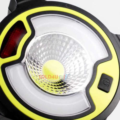 Ultra Powerful Portable Solar Rechargeable Multifunction COB LED Flood Light