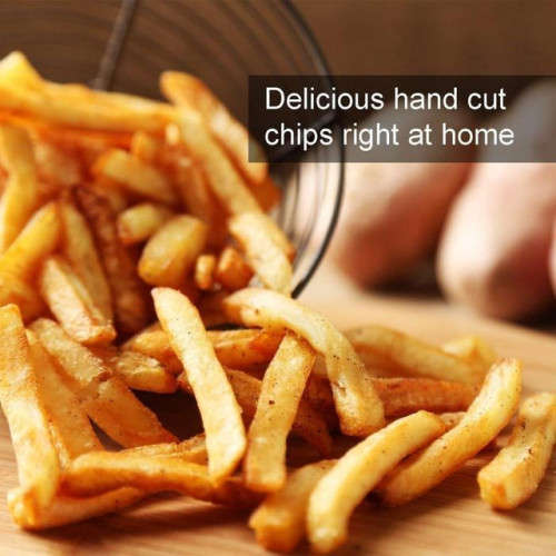 Potato Chipper Stainless Steel  French Fry Cutter Chopper Potato Chips