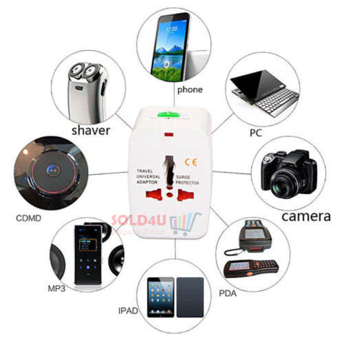 Universal Travel Power Plug AC Adapter