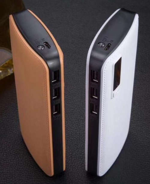 Power Bank 3 X USB Charging ports with LED Flashlight