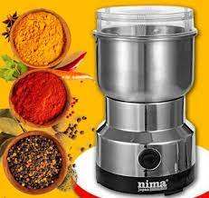 Electric Coffee Grinder 150W 220V - Metal Blade, Stainless Steel Bowl - Grind Spices, Nuts Coffee