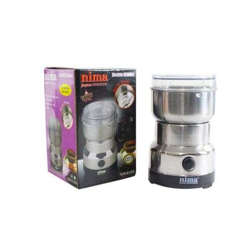 Electric Coffee Grinder 150W 220V - Metal Blade, Stainless Steel Bowl - Grind Spices, Nuts Coffee