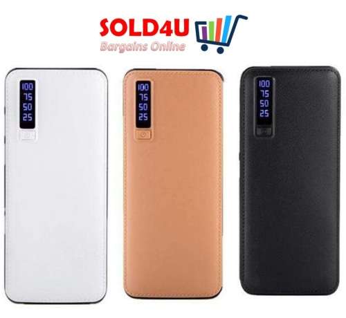 Power Bank 3 X USB Charging ports with LED Flashlight