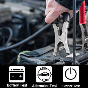 12V Car Battery Tester Konnwei KW208 Load & Alternator Tester Automotive Diagnostic Tool