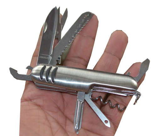 Traveler 15 in 1 Multifunctional folding Knife - Combination Knife - Multifunction Tool