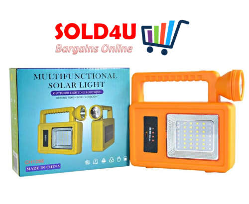 Solar Outdoor Multifunctional Light  - OUTDOOR LIGHTING BOUTIQUE - Built-in Solar Panel