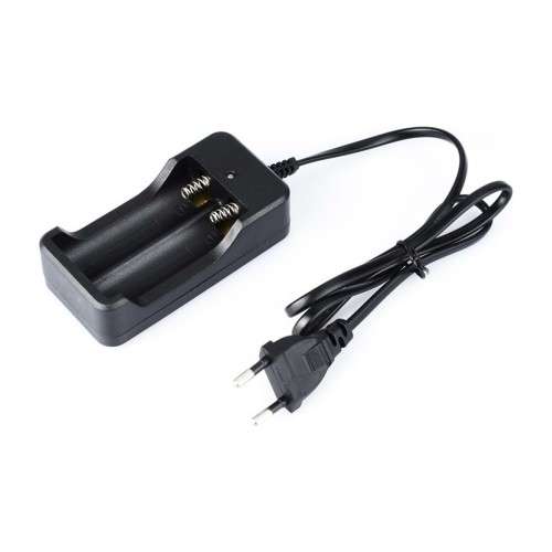 Battery Charger For 18650 Li-ion Rechargeable Battery (Slot for 2 x Batteries)