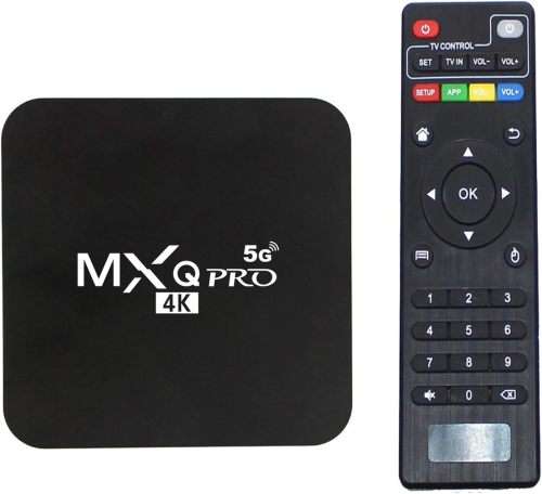 MXQ Pro 4K Ultra HD 3840 X 2160 64Bit Wifi Android Quad Core Smart TV Box Media Player