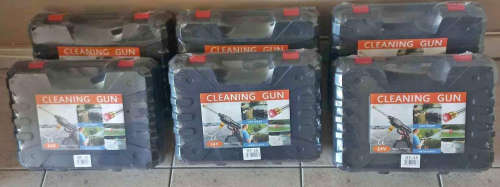 24V Li-Ion Rechargeable Portable High-Pressure Spray Gun - in Hard Case