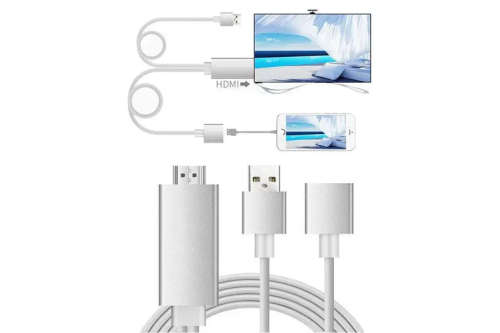 Connect Apple or Android phone Tablets to HDMI device TV or Monitor - Screen Mirror Screenshare