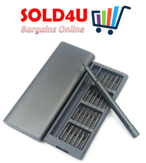 24 in 1 Precision Magnetic Screwdriver Set in case