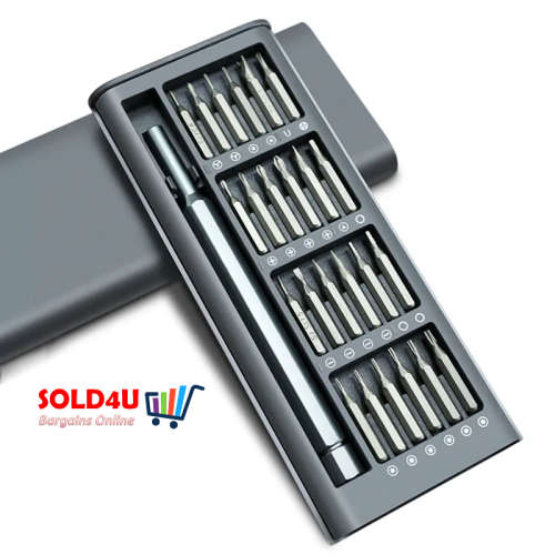 24 in 1 Precision Magnetic Screwdriver Set in case - Mini Screwdriver Kit, Repair Tool Kit